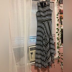 COPY - Rachel Roy Blue Striped Sleeveless